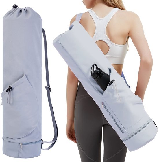 550x560-31.jpg Unyqoos® Stijlvolle en functionele yogatas met nat vak en verstelbare schouderriem