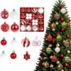 550x560-33.jpg Unyqoos® Set van 44 Rood-Witte Kerstballen voor Betoverende Boomdecoratie