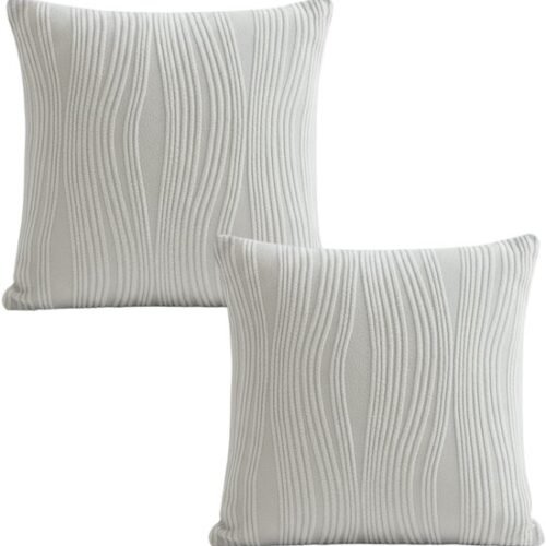 550x560-50.jpg Unyqoos® Set van 2 decoratieve kussenhoezen van zacht pluche met ritssluiting 45x45 cm