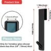 Unyqoos® Innovatieve Zelfklevende Douchehaken Set van 2 voor Handdoeken en Accessoires