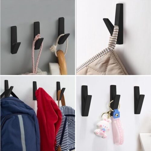 550x560-62.jpg Unyqoos® Mat Zwarte Kledinghaken Set van 12 voor Moderne Interieurinrichting
