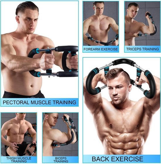550x560-7.jpg Unyqoos® Verstelbaar en Draagbaar Armtrainer voor Effectieve Krachttraining Thuis