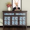 Unyqoos® Waterdichte zelfklevende mozaïektegelstickers voor badkamer en keuken 40 cm x 2 m