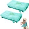 550x561-35.jpg Unyqoos® Set van twee absorberende microvezel handdoeken voor huisdieren in