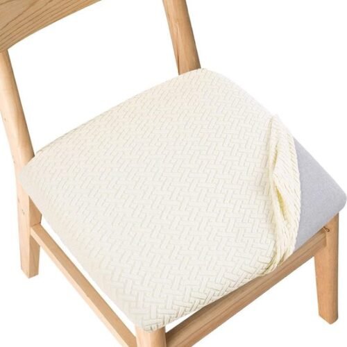 550x561-36.jpg Unyqoos® Wasbare en rekbare stoelhoezen set voor eetkamerstoelen, crème kleur