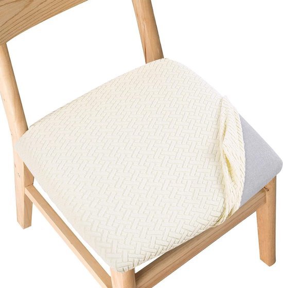 550x561-36.jpg Unyqoos® Wasbare en rekbare stoelhoezen set voor eetkamerstoelen, crème kleur