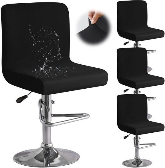 550x561-38.jpg Unyqoos® Set van 4 zwarte stretch stoelhoezen voor eetkamerstoelen met rugleuning