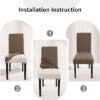 550x561-41.jpg Unyqoos® Set van 6 elastische stoelhoezen met uniek jacquardpatroon voor eetkamerstoelen