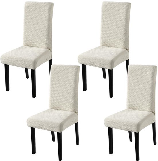 Unyqoos® Elastische stoelhoezen set voor eetkamerstoelen in diverse stijlen