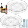 550x561-55.jpg Unyqoos® Set van 2 draaibare organizers voor keuken en badkameropslag