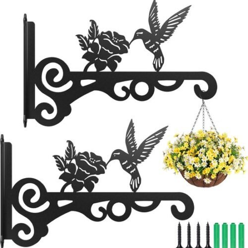 550x561-68.jpg Unyqoos® Set van twee decoratieve metalen wandhaken voor planten en accessoires