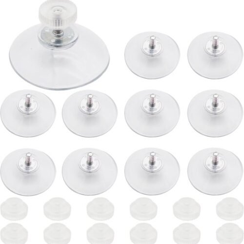 550x561-73.jpg Unyqoos® Set van 11 transparante PVC-zuignappen met M4-schroefdraad voor dagelijks gebruik