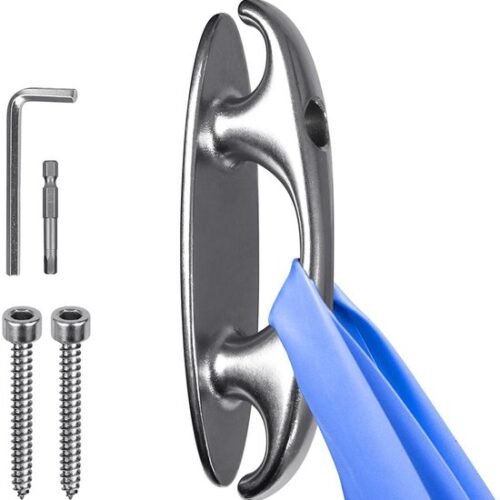 Unyqoos® Roestvrijstalen Muurbevestiging voor Weerstandsbanden en Krachttraining tot 900 kg