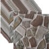 Unyqoos® Waterdichte zelfklevende 3D-wandpanelen met steenlook voor diverse ruimtes