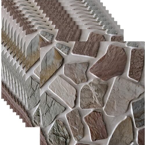 550x562-34.jpg Unyqoos® Waterdichte zelfklevende 3D-wandpanelen met steenlook voor diverse ruimtes