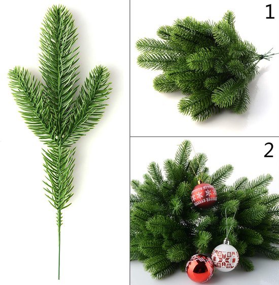 550x562-39.jpg Unyqoos® Set van 30 kunstdennentakken voor veelzijdige decoratie tijdens de feestdagen