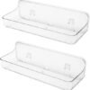 550x562-43.jpg Unyqoos® Transparante zelfklevende doucheplank set van 2 voor wandmontage en organisatie