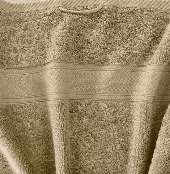 Unyqoos ® Zeer Zachte en Absorberende Handdoekenset van 4 Stuks, 50x90 cm, Gemaakt van Hoogwaardige Katoen