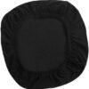 550x562-46.jpg Unyqoos® Zwarte elastische stoelhoezen voor bureaustoelen en draaistoelen