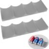 550x562-61.jpg Unyqoos® Set van twee siliconen flessenrekken voor efficiënte koelkastorganisatie