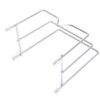 550x562-64.jpg Unyqoos® Ruimtebesparende roestvrijstalen houder voor deksel en snijplank