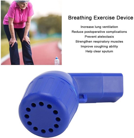 Unyqoos® Ademtrainer voor Verbeterde Longcapaciteit en Gezonde Ademhaling