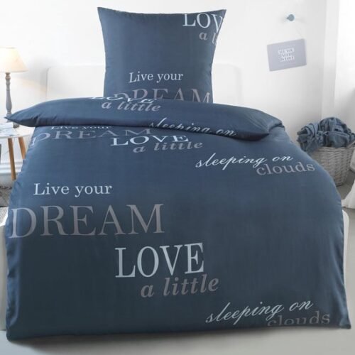 Unyqoos® Beddengoed Set met Modern Design en Allergievriendelijke Eigenschappen, 135 x 200 cm, 2-delig