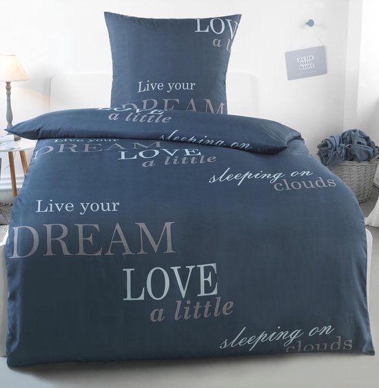 Unyqoos® Beddengoed Set met Modern Design en Allergievriendelijke Eigenschappen, 135 x 200 cm, 2-delig