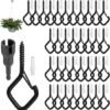 550x563-61.jpg Unyqoos® Set van 35 stevige schroefhaken met veiligheidsclip voor diverse toepassingen