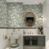 550x564-32.jpg Unyqoos® Vintage bloemenbehang met zelfklevende folie voor elke ruimte in huis
