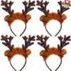 550x564-57.jpg Unyqoos® Set van twee feestelijke rendieren hoofdbanden met LED-verlichting voor kerst