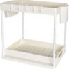 Unyqoos® Dubbelzijdige keukenorganizer met schuiflade voor badkamer en keuken
