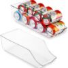 Unyqoos ® Transparante Drankblikjes Houder en Organizer voor Koelkast en Kast, 2 Stuks Set