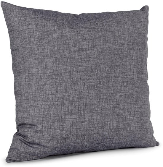 Unyqoos® Klassieke Linnenlook Grijze Kussenhoes 40x40 cm voor Sfeervolle Interieurs