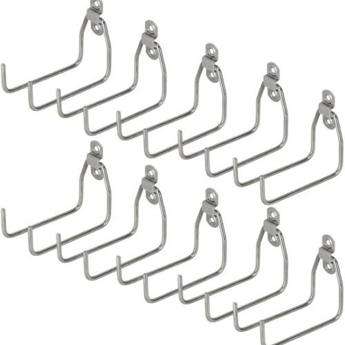 550x565-47.jpg Unyqoos® Set van 10 veelzijdige roestvrijstalen haken voor binnen en buiten gebruik