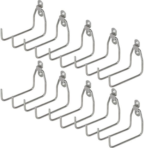 550x565-47.jpg Unyqoos® Set van 10 veelzijdige roestvrijstalen haken voor binnen en buiten gebruik