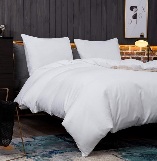 Unyqoos® Stijlvolle en Comfortabele Microvezel Dekbedovertrekset voor Elk Seizoen 200 x 200 cm