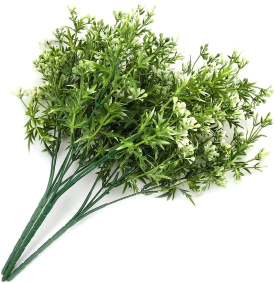 Unyqoos ® Set van 6 Realistisch Uitziende Hangende Kunstplanten voor Binnen en Buiten Decoratie