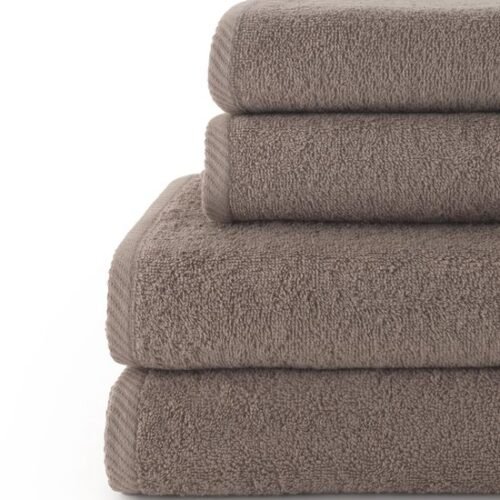 Unyqoos® Luxe set van grote en middelgrote badhanddoeken in 100% katoenen kwaliteit