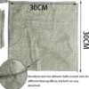 550x566-22.jpg Unyqoos® Set van 10 herbruikbare microvezeldoeken voor diverse reinigingsklussen