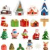 550x566-31.jpg Unyqoos® Set van 20 Miniatuur Kerstornamenten voor Sfeervolle Kerstdecoratie
