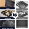 550x566-34.jpg Unyqoos® Set van twee verstelbare telescopische lades voor efficiënte kastorganisatie