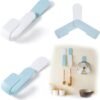 550x566-48.jpg Unyqoos® Ruimtebesparende Wandhouder Set voor Dekselopslag, Geschikt voor Keukenkasten en Muren