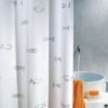 550x566-5.jpg Unyqoos® Antischimmel douchegordijn met vismotief voor badkamerinrichting