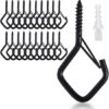 550x567-104.jpg Unyqoos® Set van 20 stevige roestvrijstalen schroefhaken met veiligheidsclip