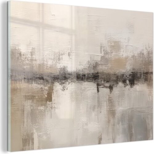 Unyqoos® Stijlvolle glazen wanddecoratie met moderne kunst voor elke kamer