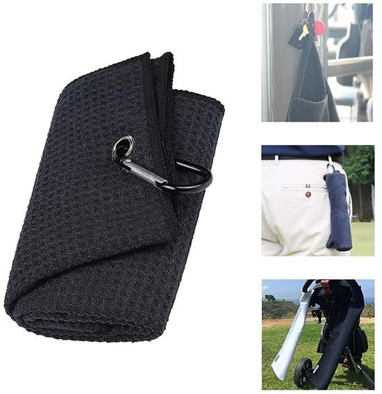 Unyqoos® Complete Golf Accessoires Set met Borstel, Handdoek en Reinigingsgereedschap voor Clubonderhoud