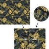 550x567-53.jpg Unyqoos® Stijlvol Jungle Patroonbehang in Goud en Zwart voor Wanden en Meubels