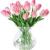 Unyqoos ® Adembenemend Realistische Kunstbloemen Tulpen voor Prachtige Bloemstukken en Decoraties