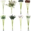 550x567-63.jpg Unyqoos® Set van 70 kunsttakken en bloemen voor creatieve decoratie en evenementen